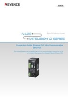 N-L20 × 三菱電機 Q 系列 連接指南 Ethernet PLC連接通訊/Ethernet 埠內建CPU (英語)