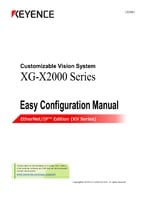 XG-X2000 系列 簡單設定手冊 EtherNet/IP篇(KV系列)